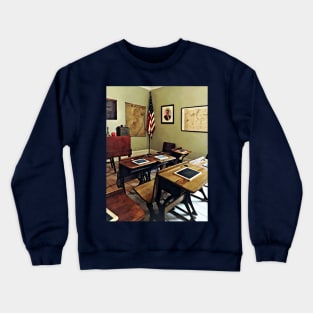 Teachers - One Room Schoolhouse in New Jersey Crewneck Sweatshirt